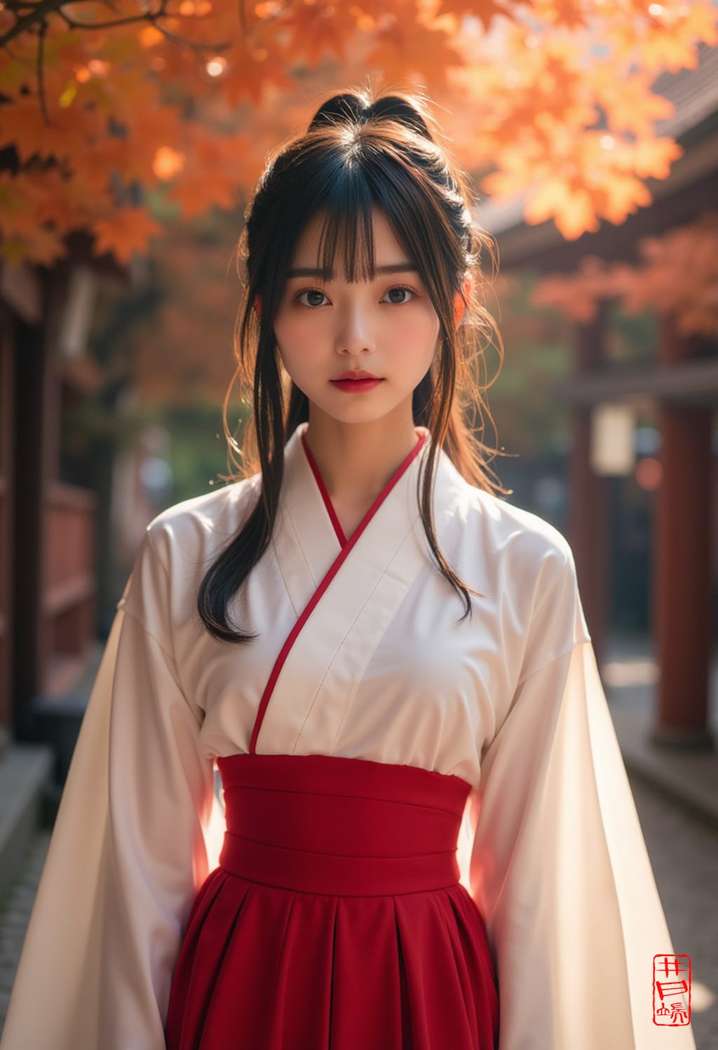 一足、早い秋をお送りします⛩