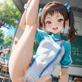 体育祭の部活紹介【新体操部】 8枚目