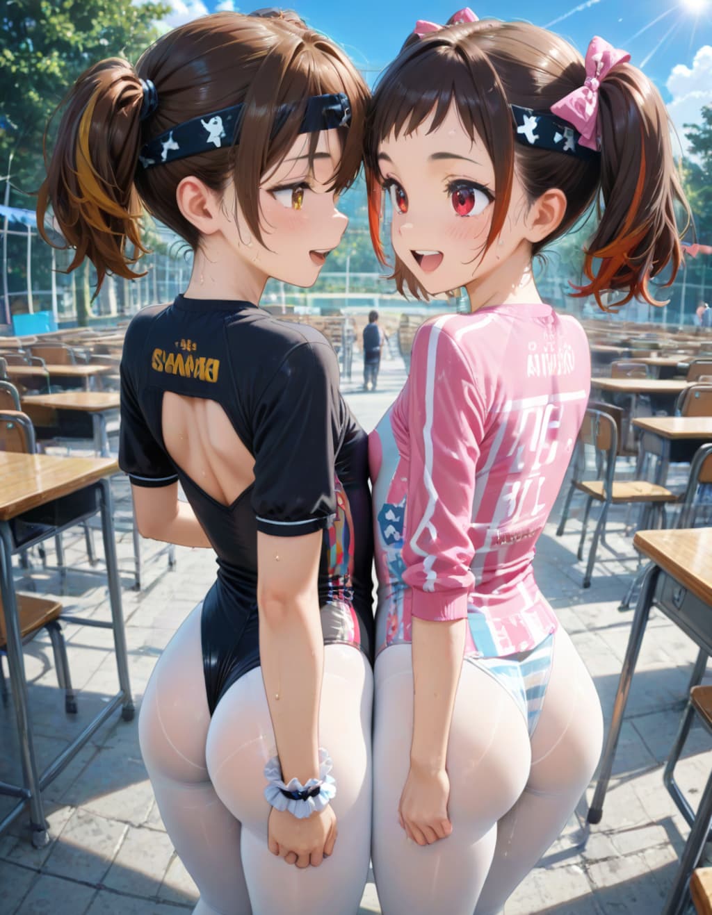 体育祭の部活紹介【新体操部】