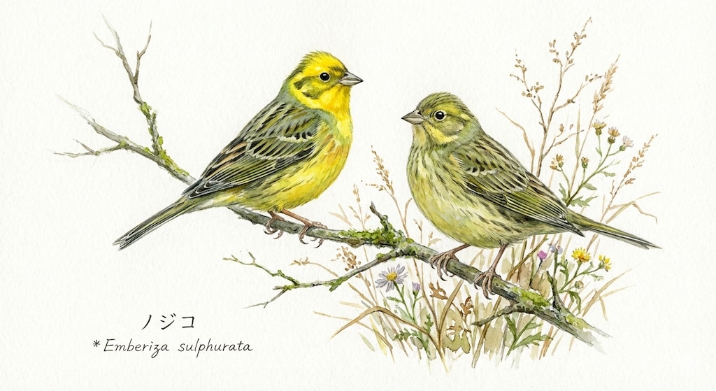 鳥(水彩画)(Gemini)(76)