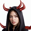 悪魔コスプレポートレイト　KU-4 2枚目