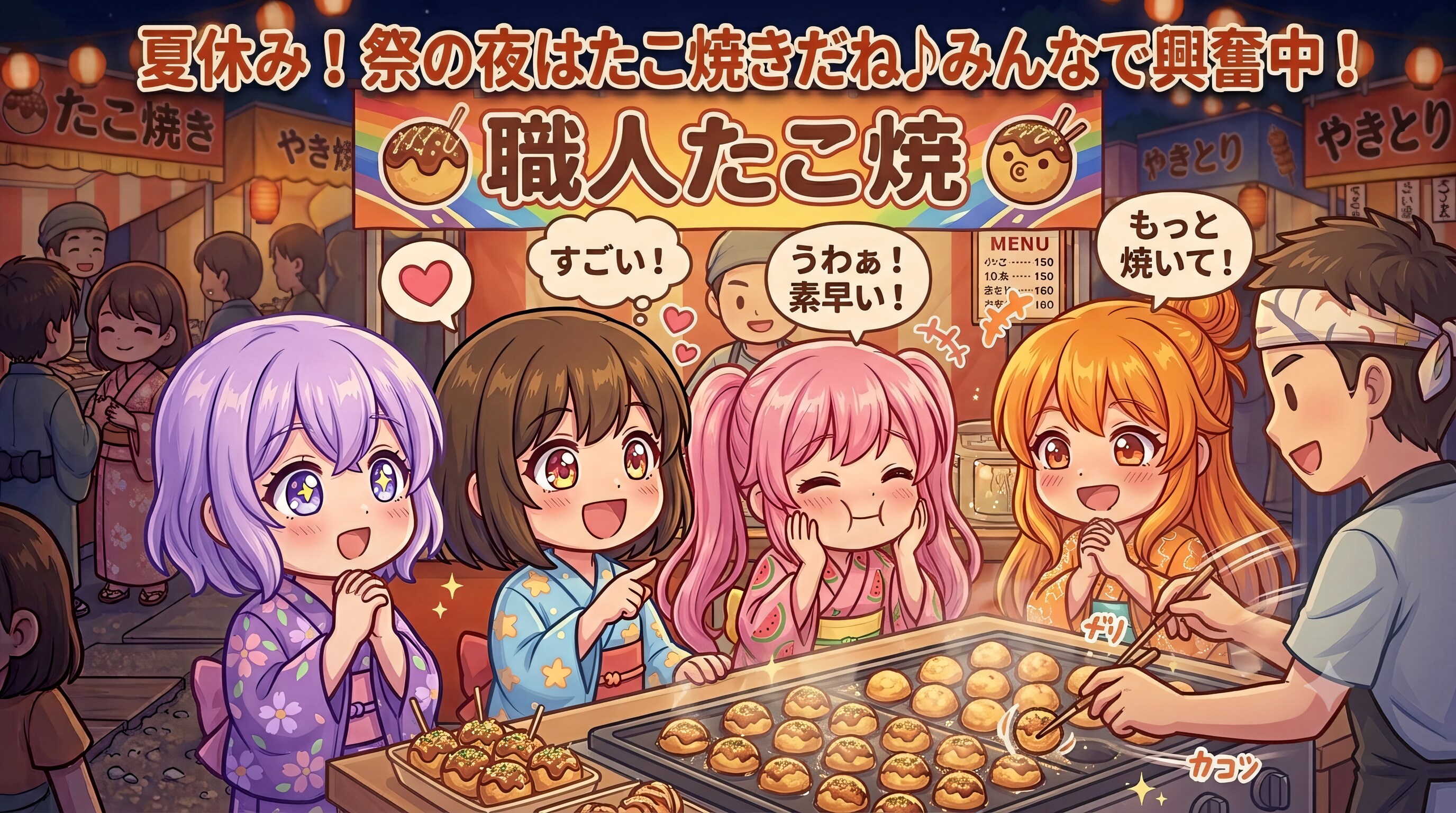 今日の夏休み（たこ焼きの達人２）