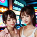 ゲーセンの彼女たち04 4枚目