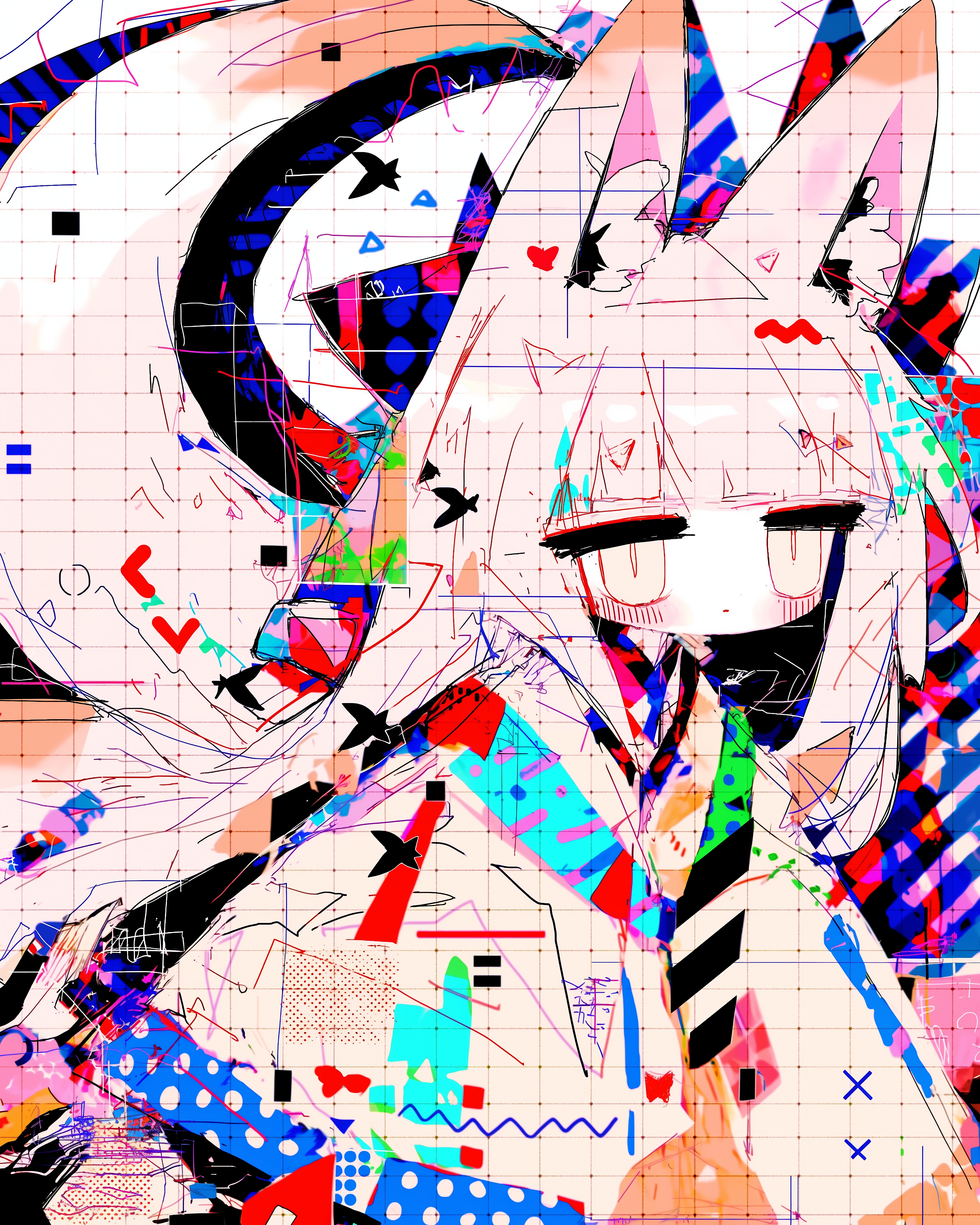 らくがき狐 | の人気AIイラスト・グラビア