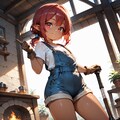ドワーフ娘の鍛冶屋さん 3枚目