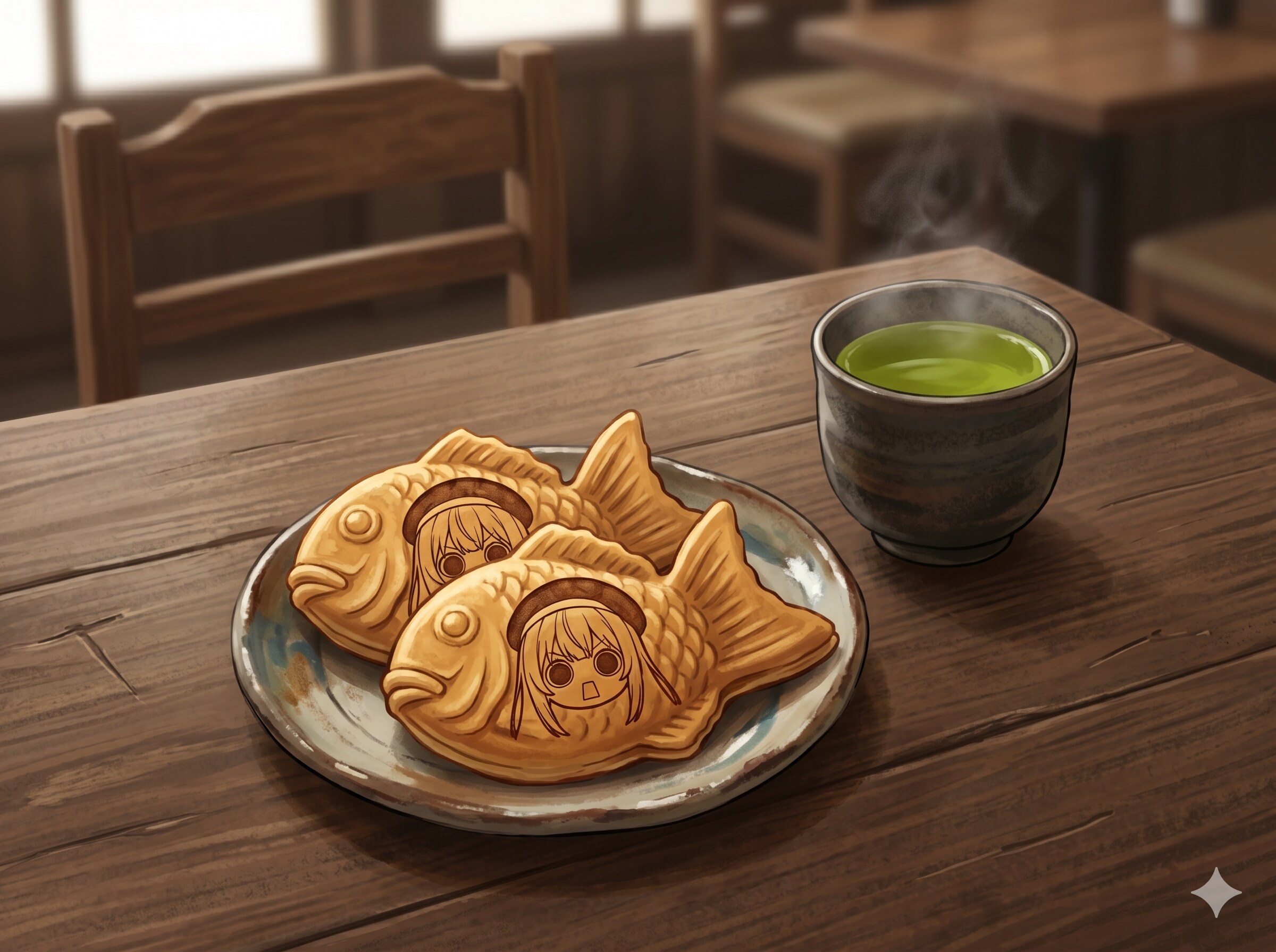デザートのえらいこっちゃ嬢の鯛焼き | の人気AIイラスト・グラビア