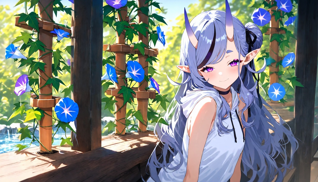 朝顔 - 竜胆尊 / にじさんじ