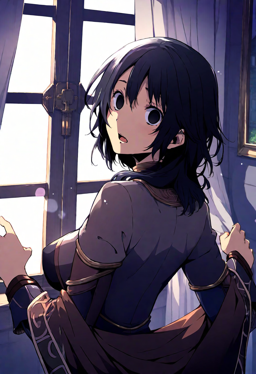 「な、なに覗いてんスか？」 | の人気AIイラスト・グラビア