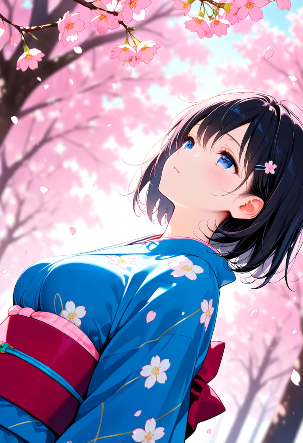 満開の桜(9)