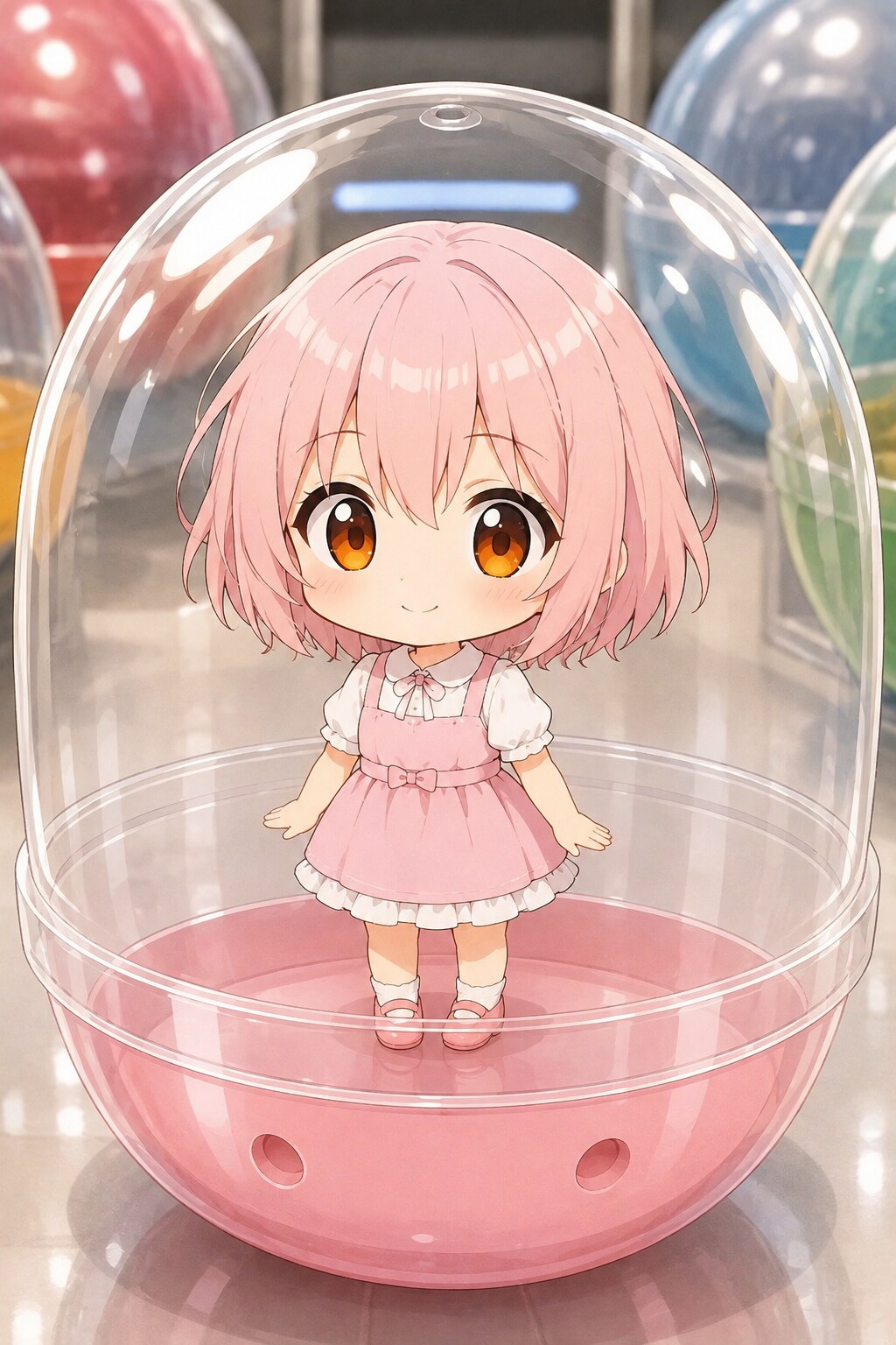 UL新モデルSUGARちゃんをカプセルに入れたよ | の人気AIイラスト・グラビア