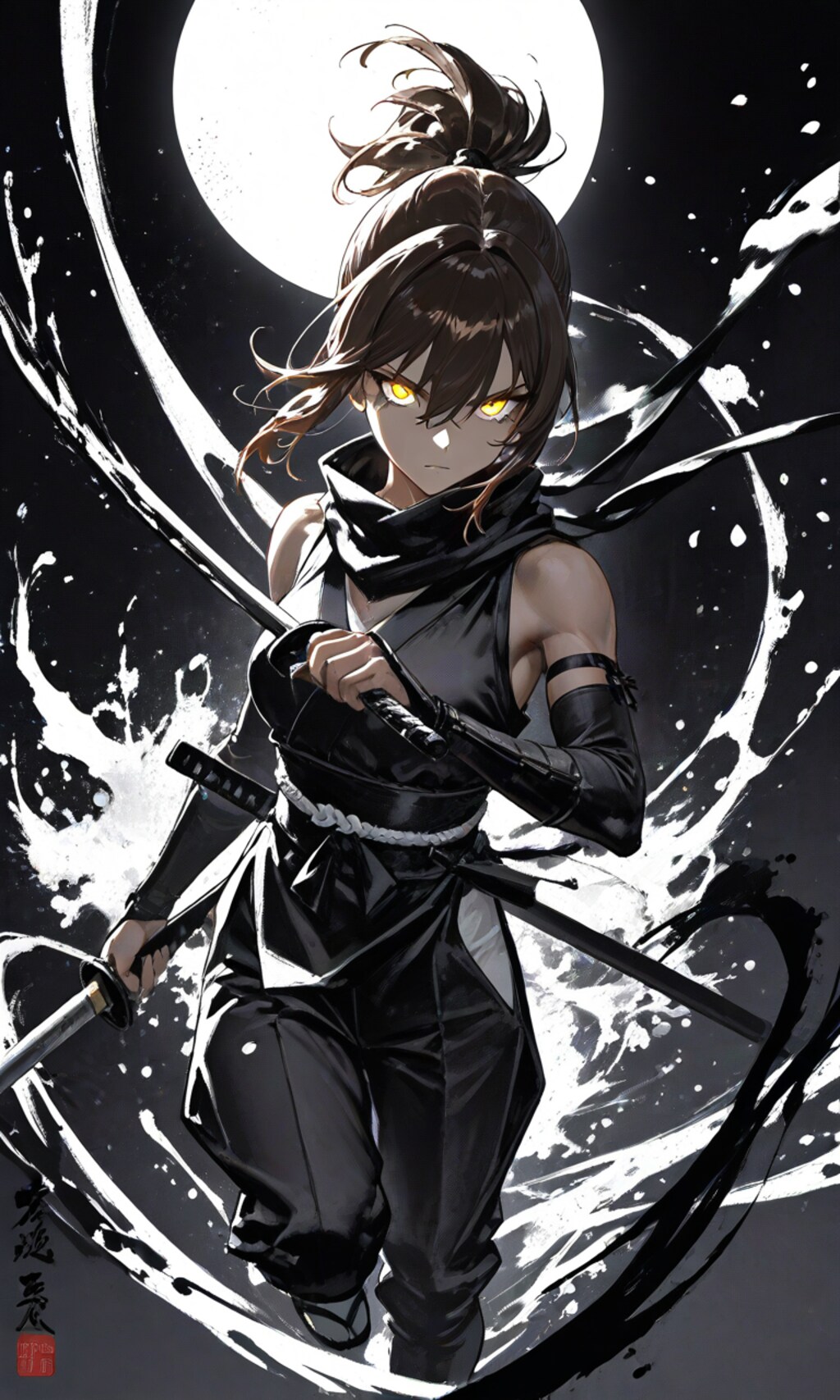 あやめ戦闘姿絵図