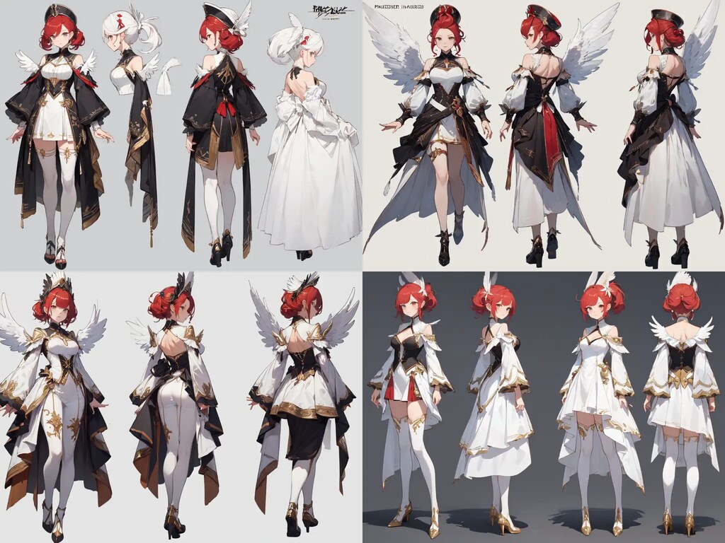 アニマル三面図(鶏)