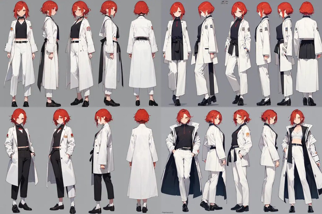 アニマル三面図(鶏)