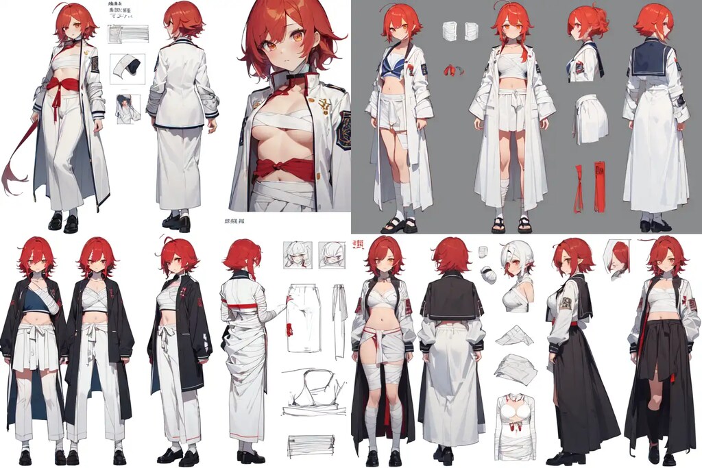 アニマル三面図(鶏)