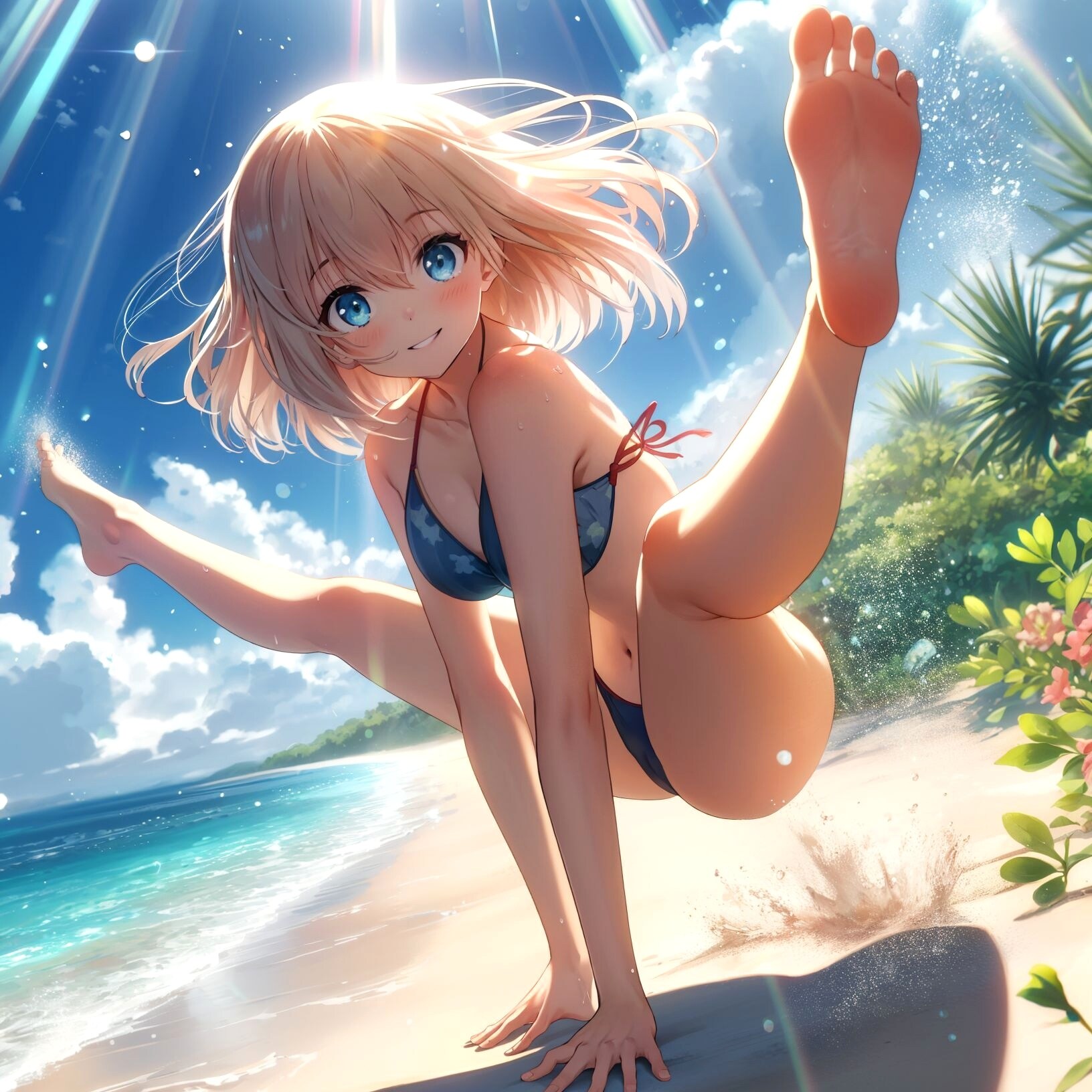 蛍のポーズ
