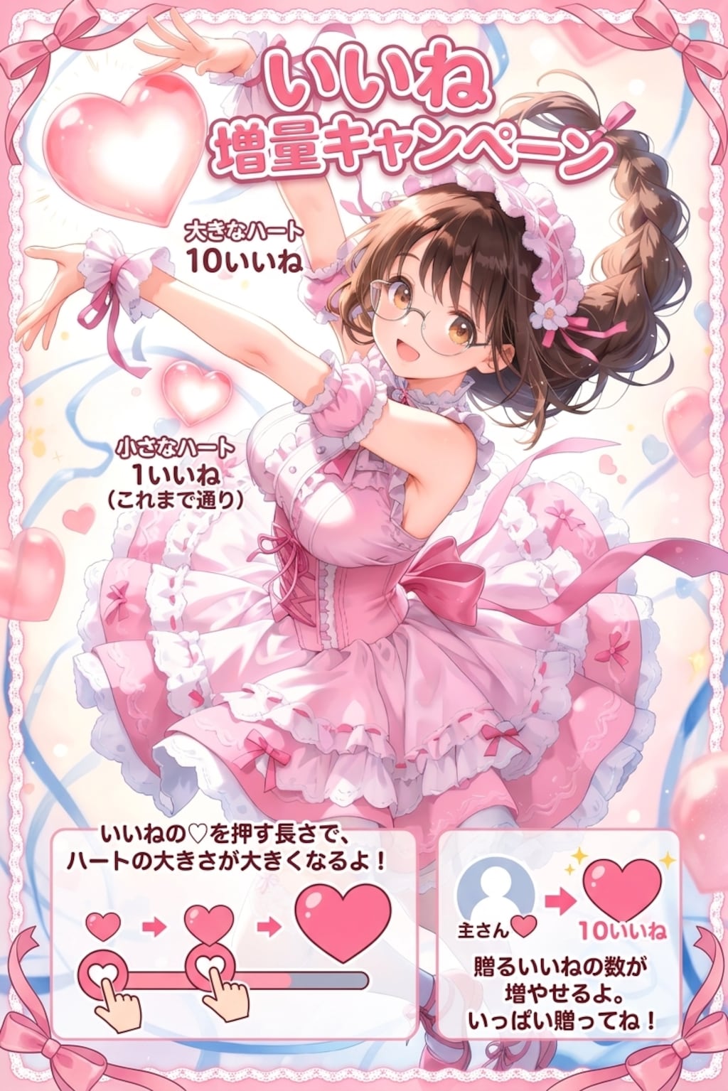 いいね増量キャンペーン
