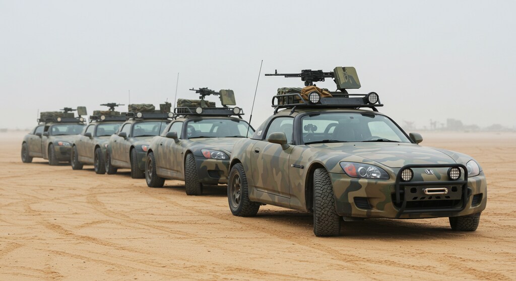 ホンダS2000軍用車