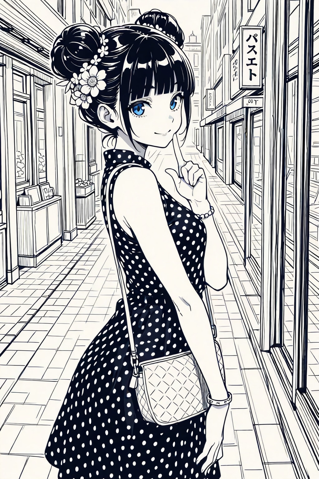 かおるのおだんごちゃんスケッチ９ | の人気AIイラスト・グラビア