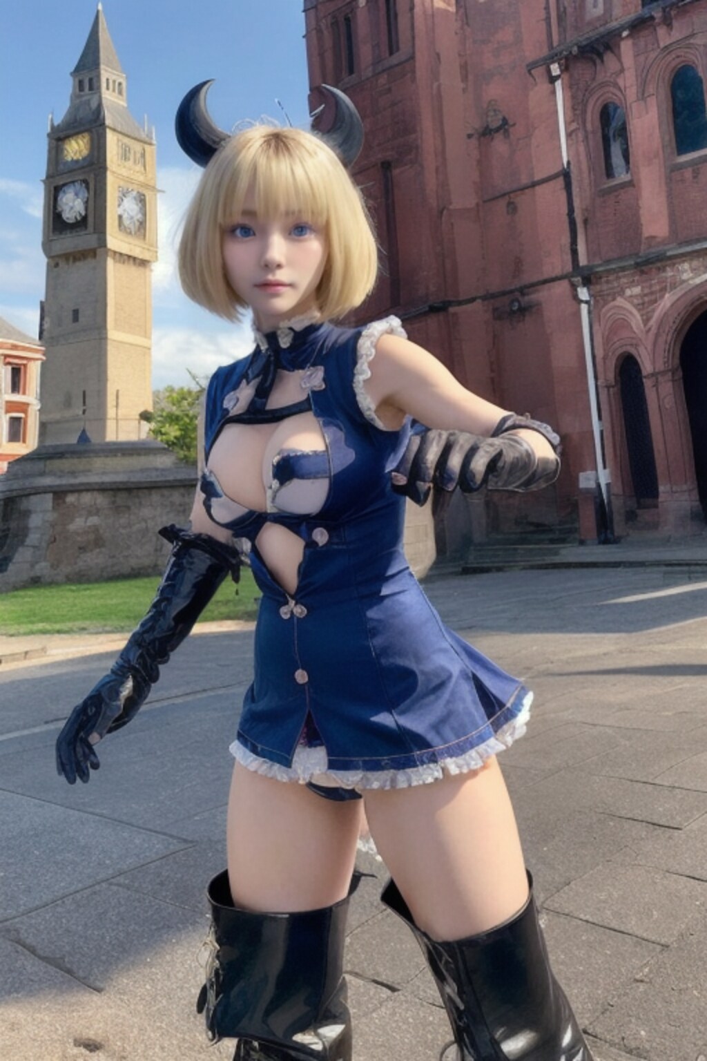 時計台でお待ち合わせちゃん