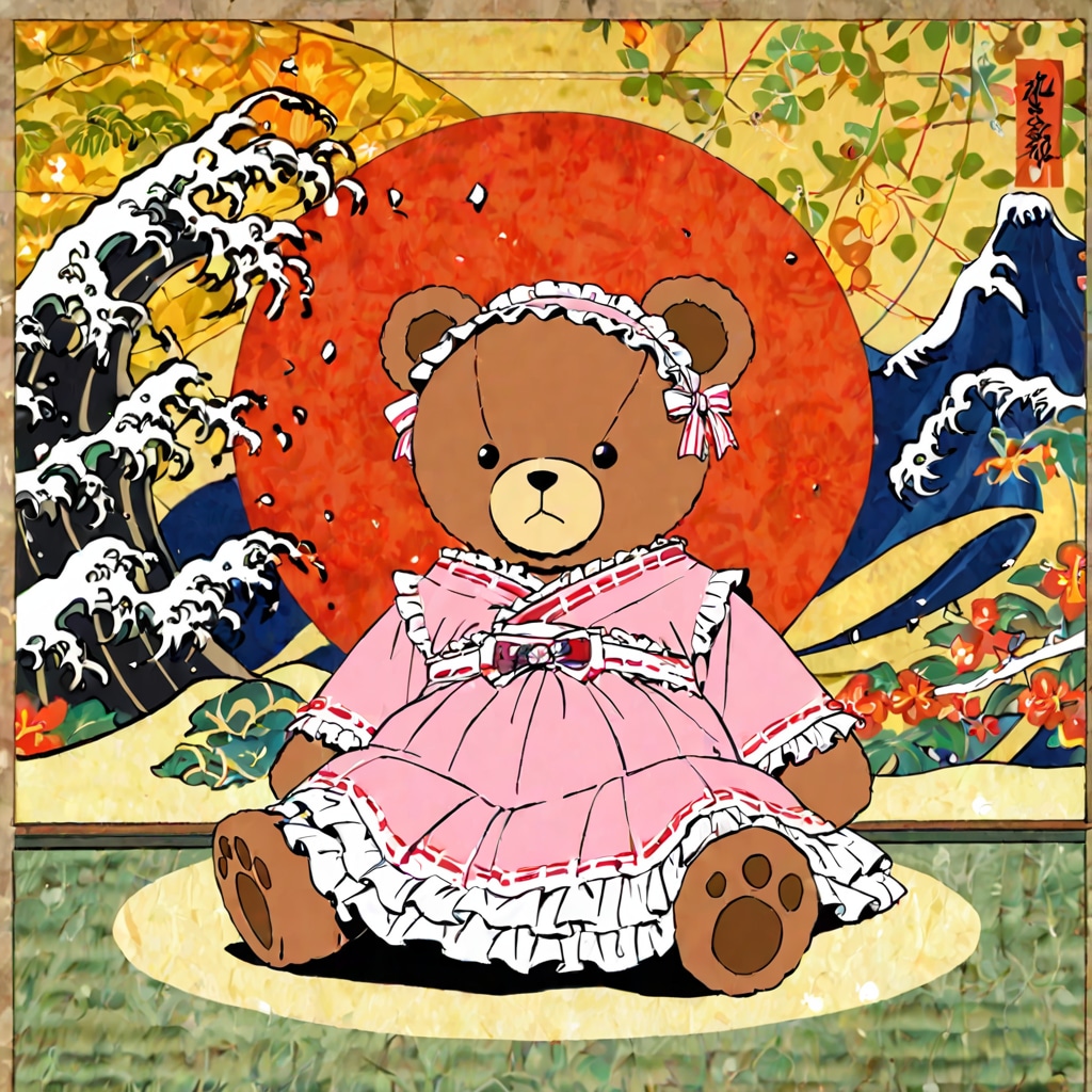 (・(エ)・)×和ロリ衣装 | の人気AIイラスト・グラビア