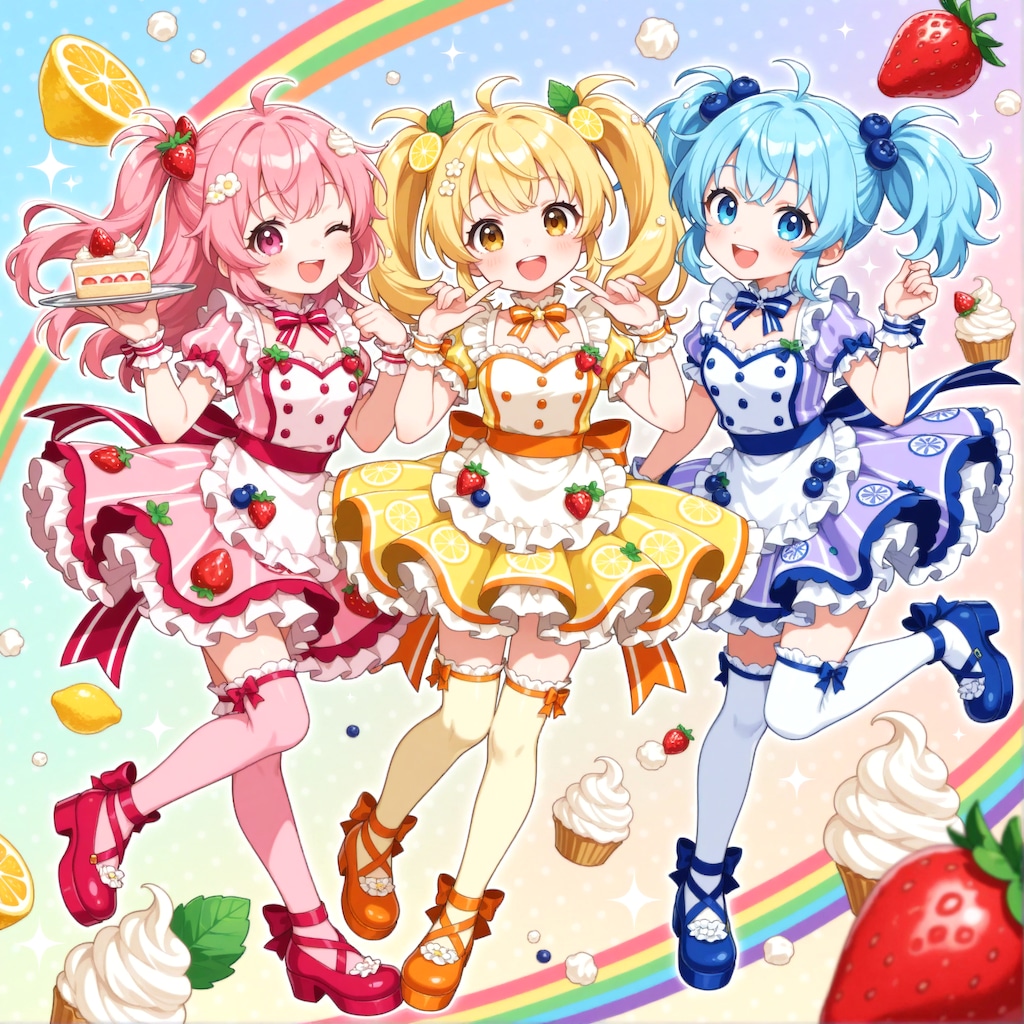 カラフル・フルーツ・タルト☆☆
