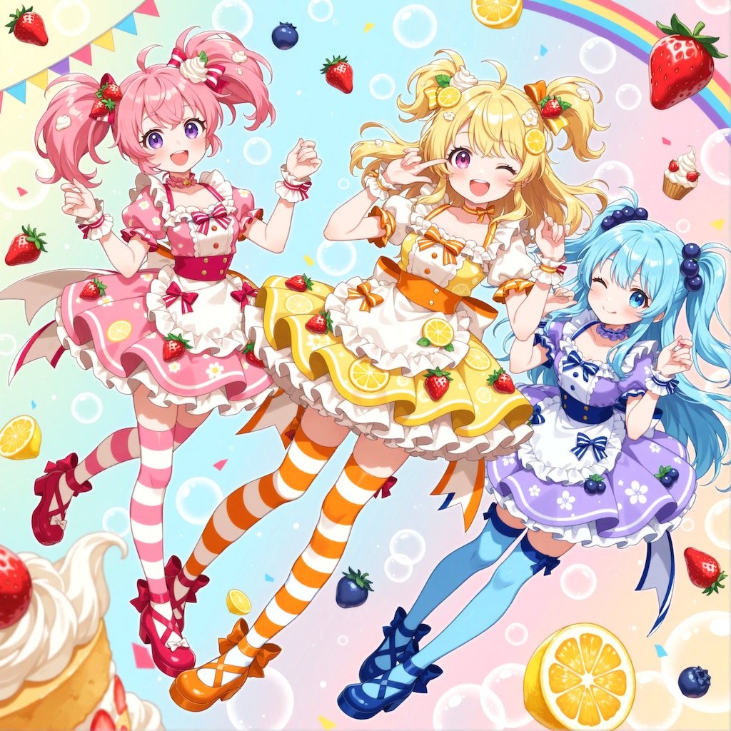 カラフル・フルーツ・タルト☆☆