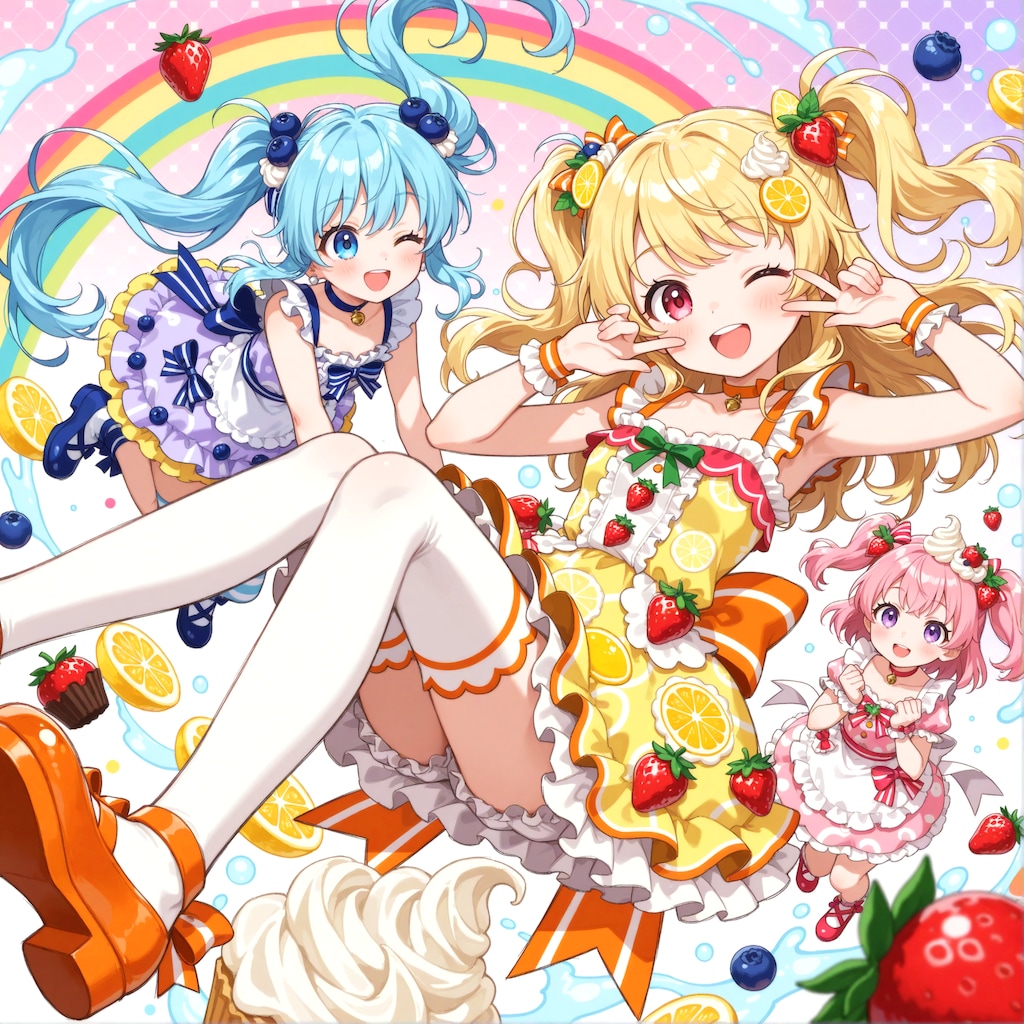カラフル・フルーツ・タルト☆☆