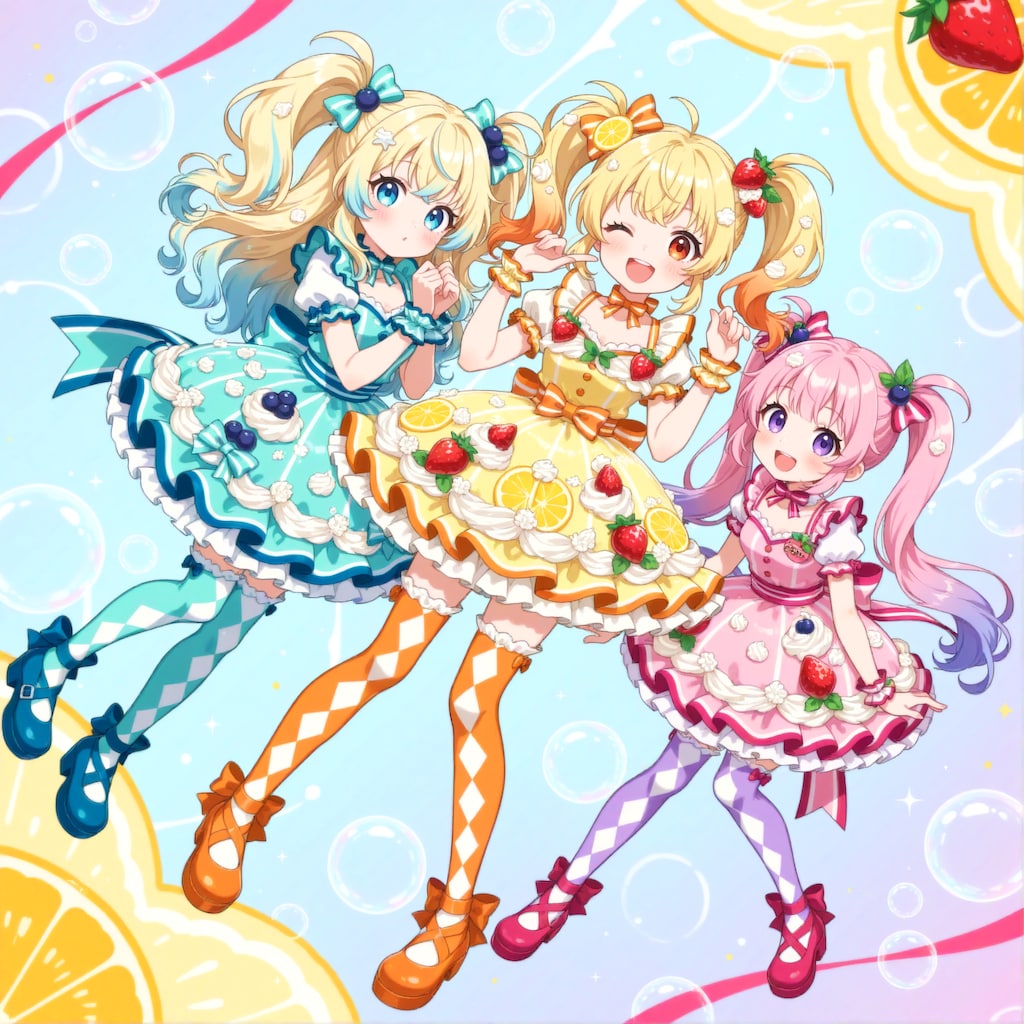 カラフル・フルーツ・タルト☆☆