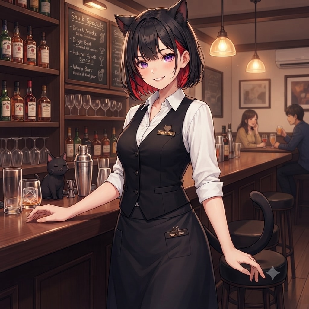 <ハレちゃん>Cat Bar Master