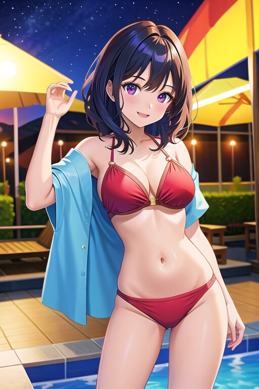 ナイトプールが季節外れだって誰が決めたの❓