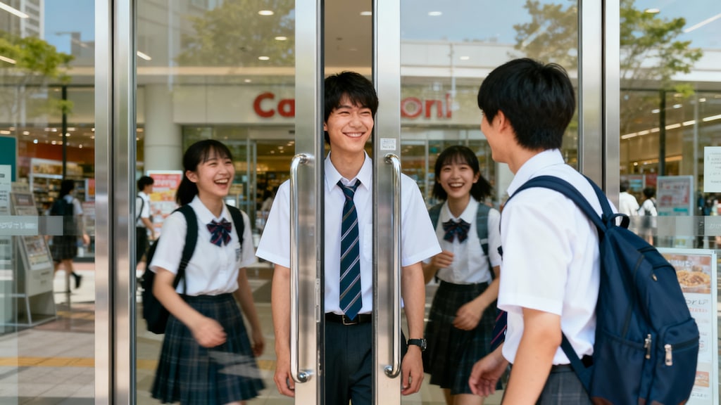 挟まれる安心感