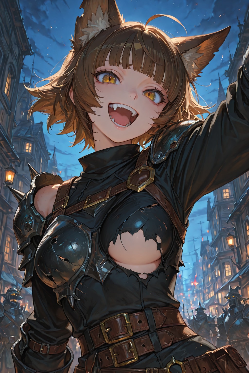 異世界での出会い　戦帰りの獣人娘