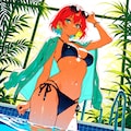 プールサイド 3枚目