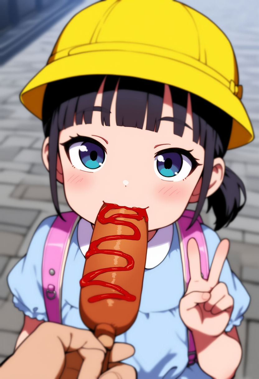 大好物をあーんしてあげた