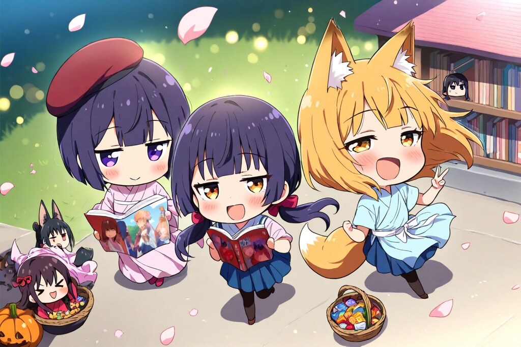 ちびちゃんの読書の秋。