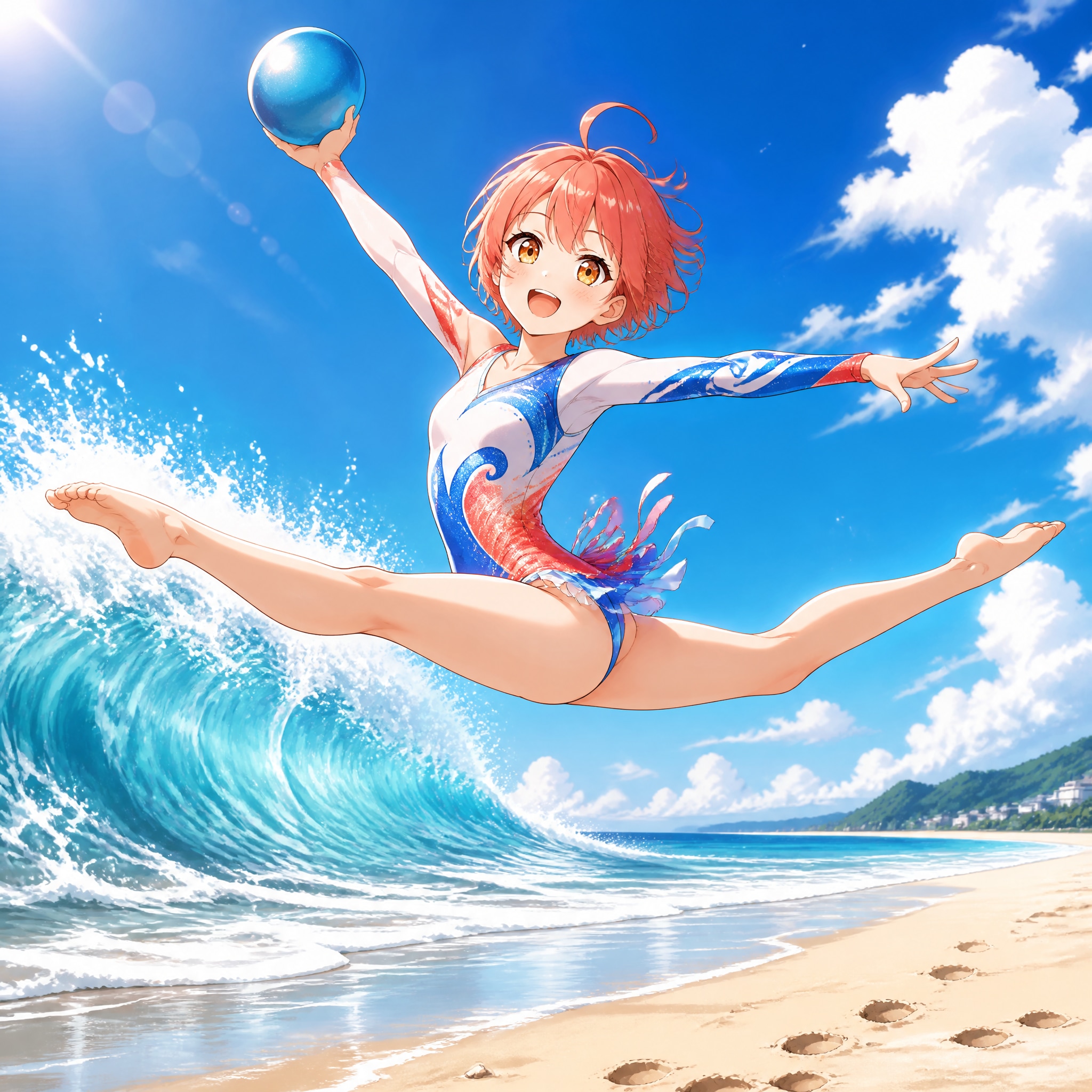 新体操部夏合宿（２）秋津七海　GPTimages2.0