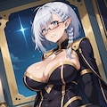 ベータ（陰の実力者になりたくて！）風_女性 -メガネ- 10枚目