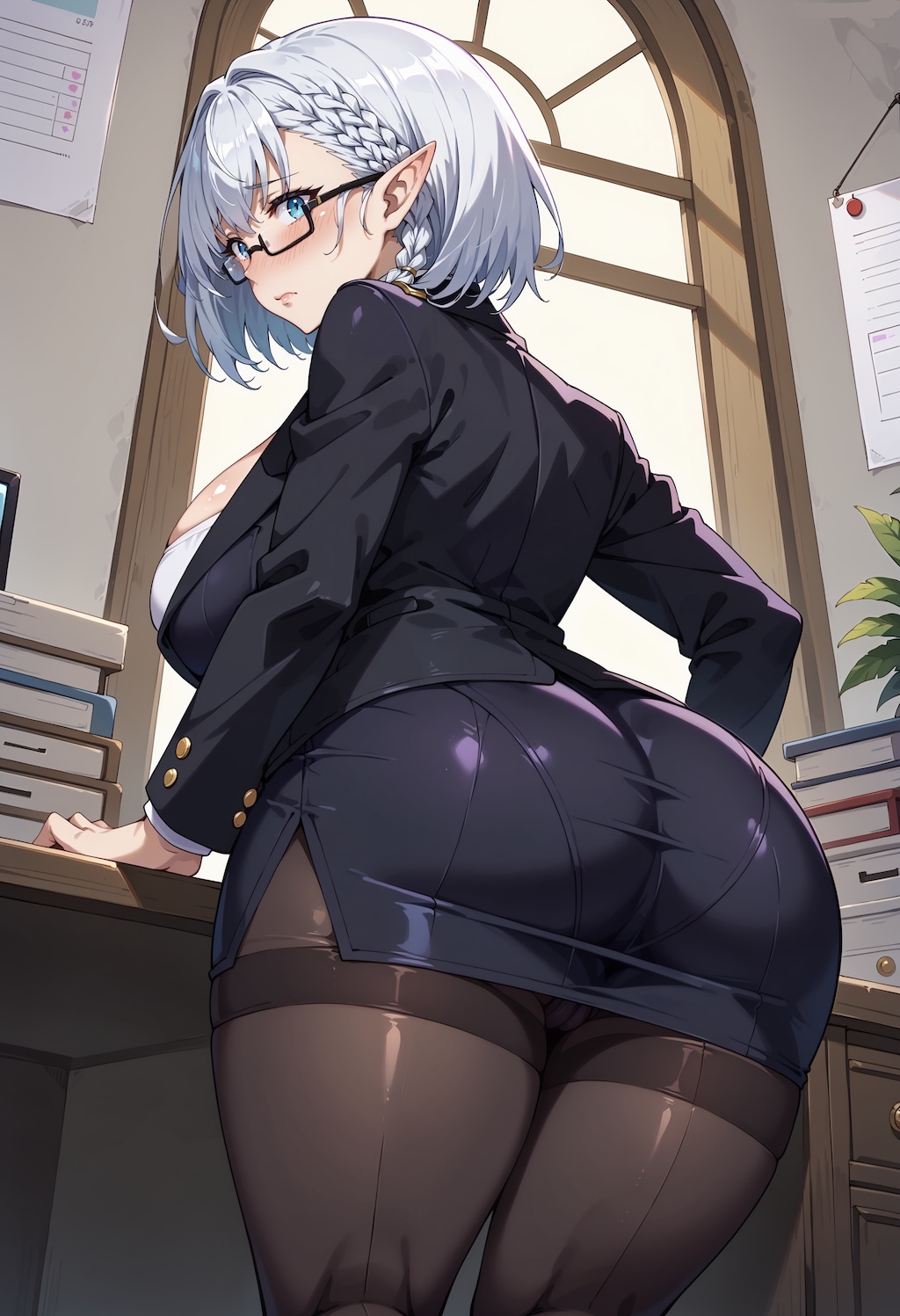 ベータ（陰の実力者になりたくて！）風_女性 -メガネ-
