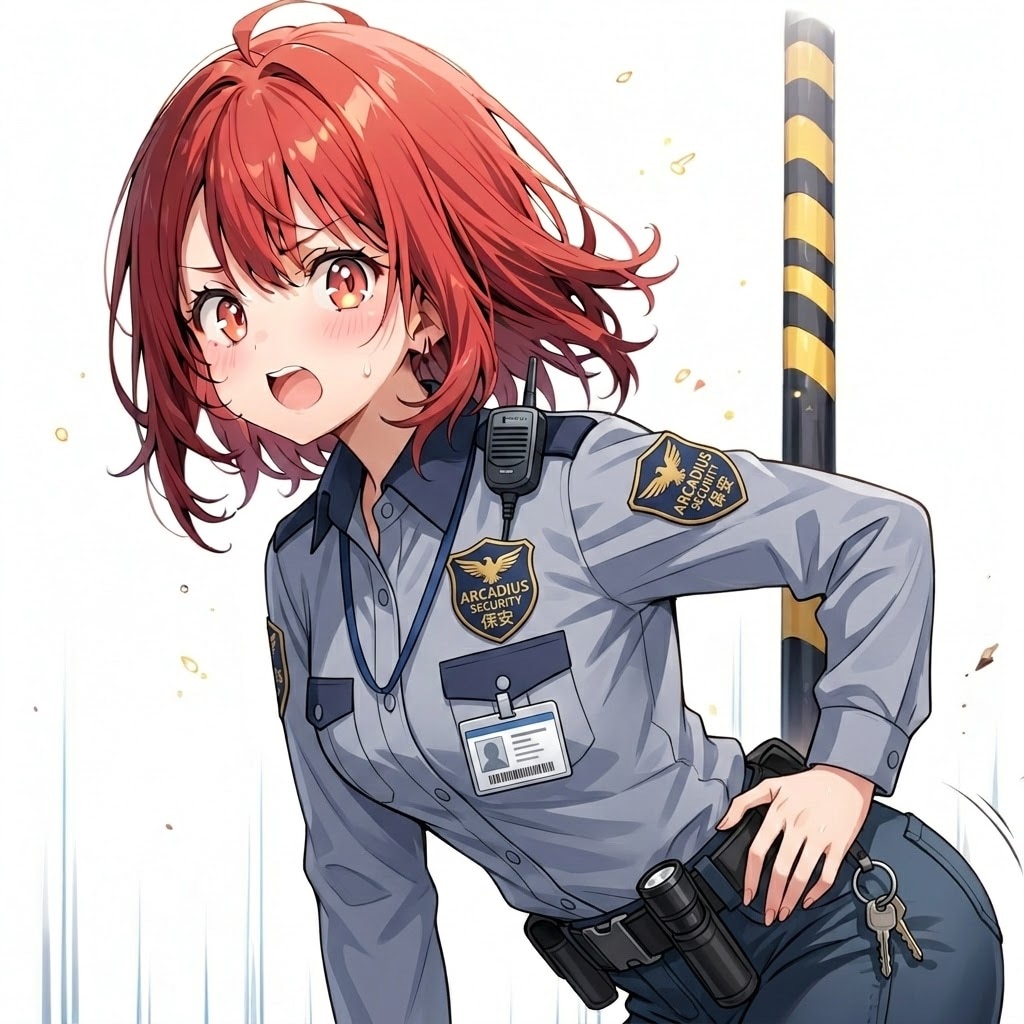 警備員のお仕事。