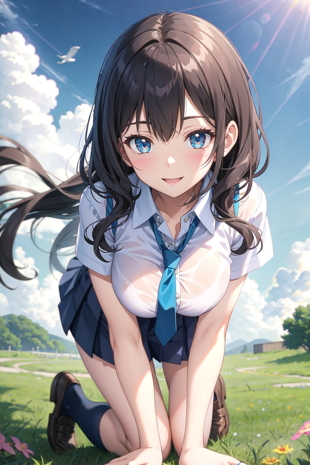 巨乳とネクタイ