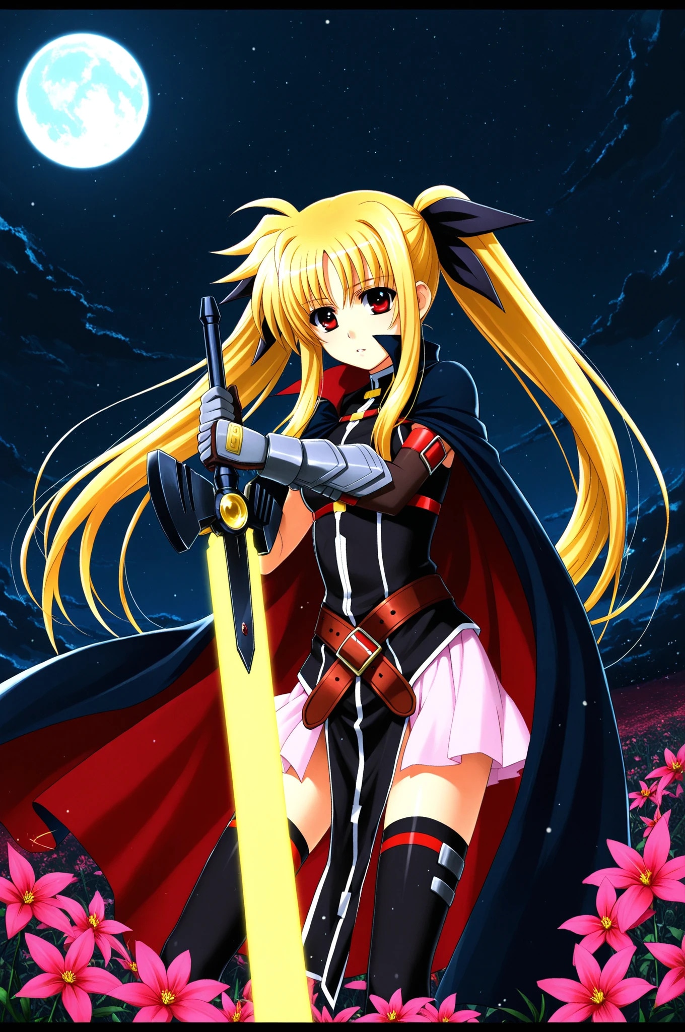 昔のフェイトはこんなに無表情・・・　　フェイト➡　‼ | の人気AIイラスト・グラビア