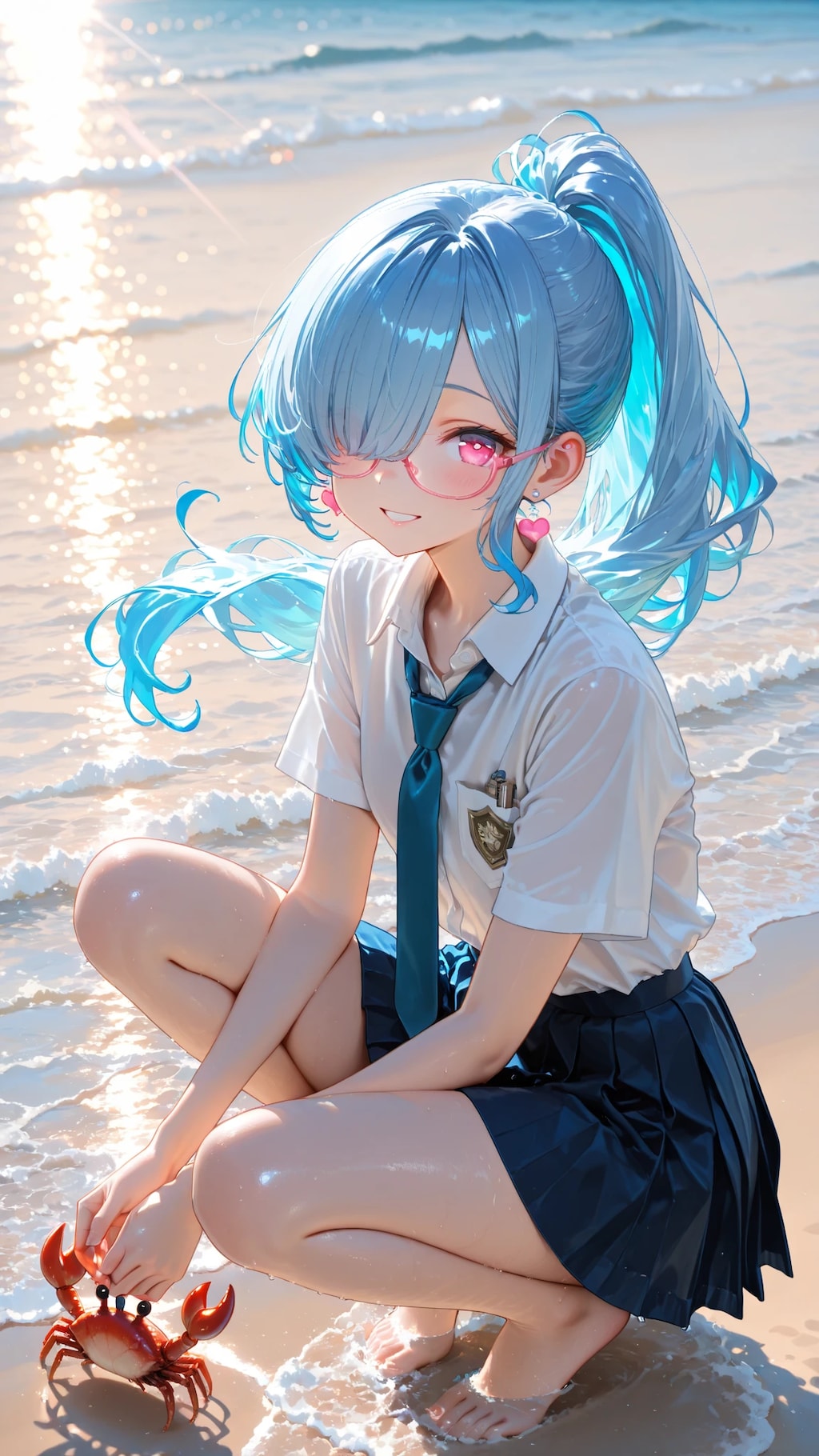 かにのいる風景