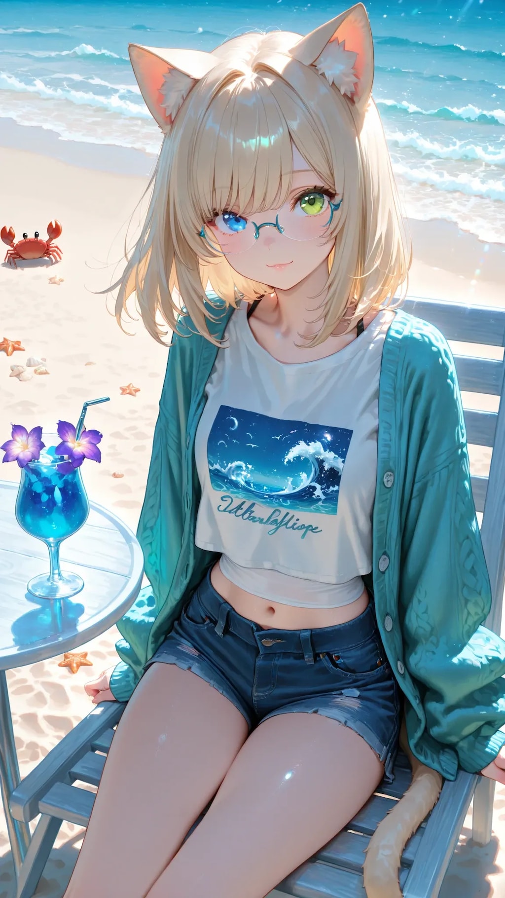 かにのいる風景