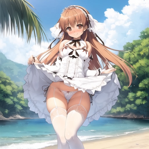 ロリータファッション✧ パンチラサービス✧