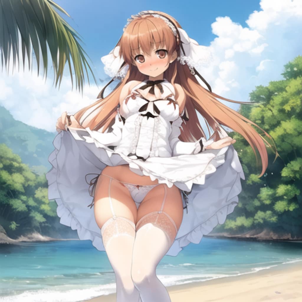 ロリータファッション✧ パンチラサービス✧