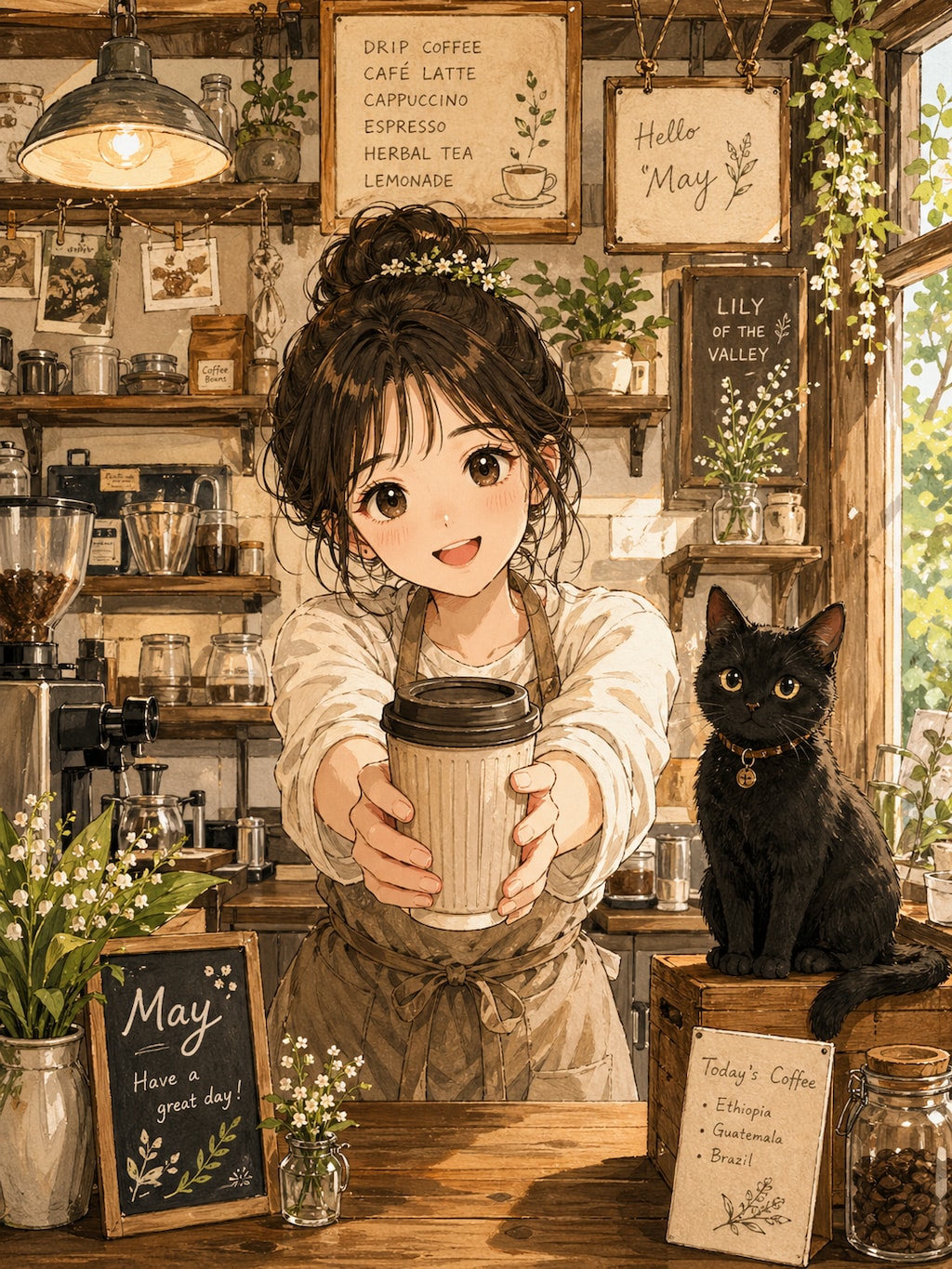 はーい、どうぞ！