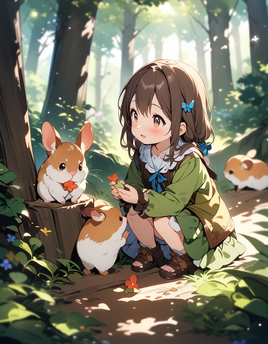 森の中１ | の人気AIイラスト・グラビア