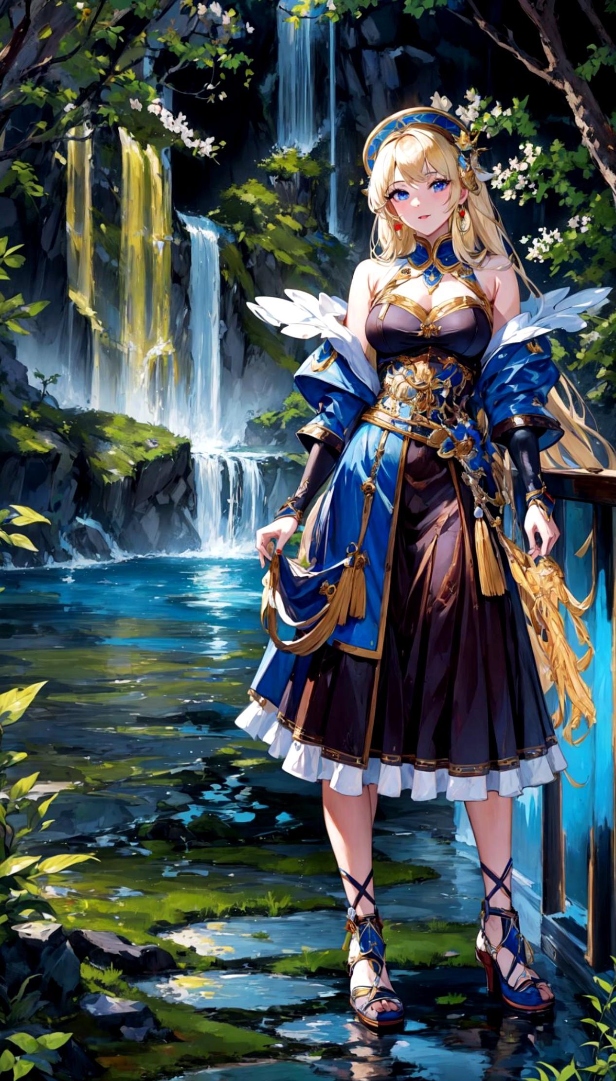 金髪ちゃん | の人気AIイラスト・グラビア