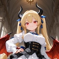 金髪ツインテのドラゴン娘 4枚目