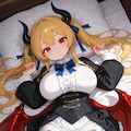 金髪ツインテのドラゴン娘 5枚目
